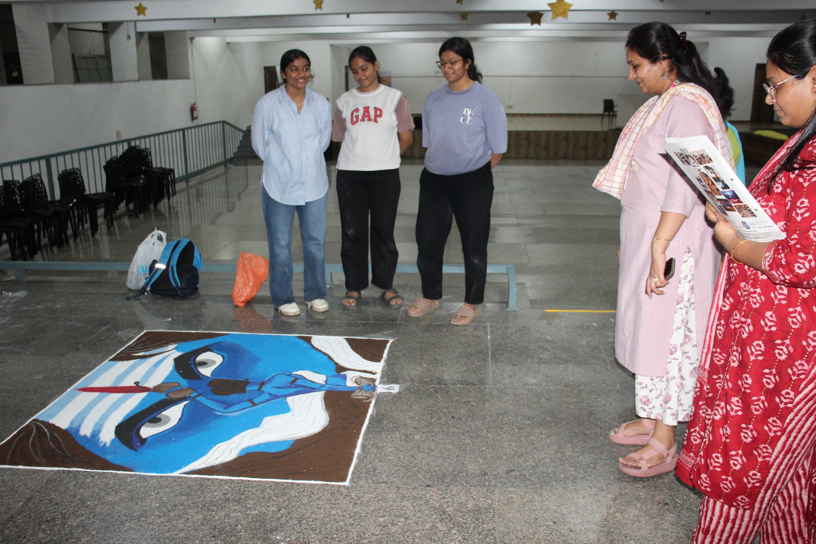 Creative Week'24-RANGOLI COMPITITION