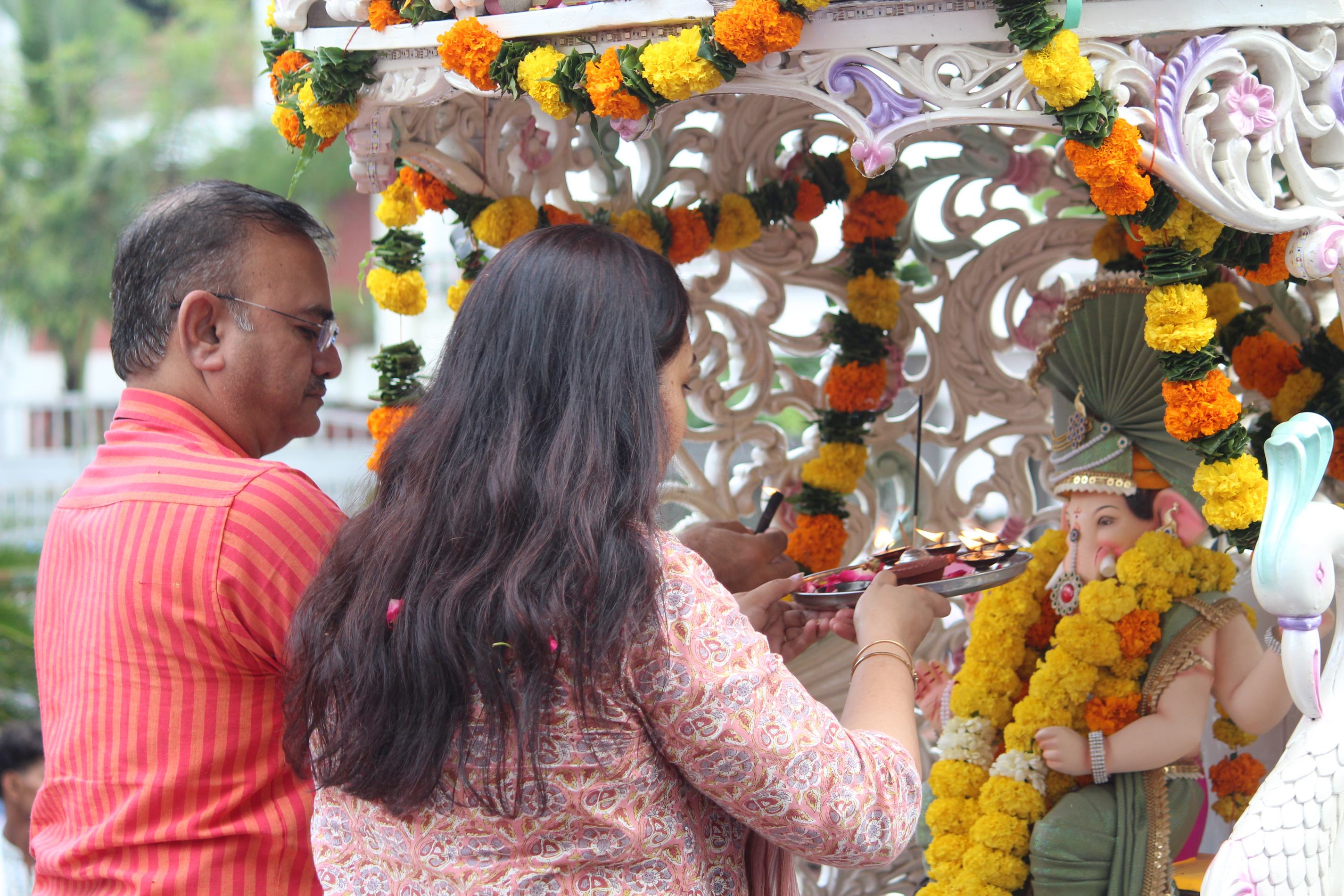 Ganesh Mahotsav 2024 - Day 1 (September 2024)