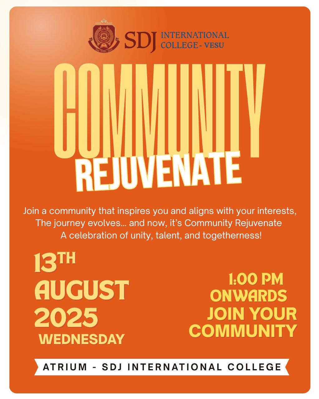 COMMNUNITY REJUVENATE AY2025-26