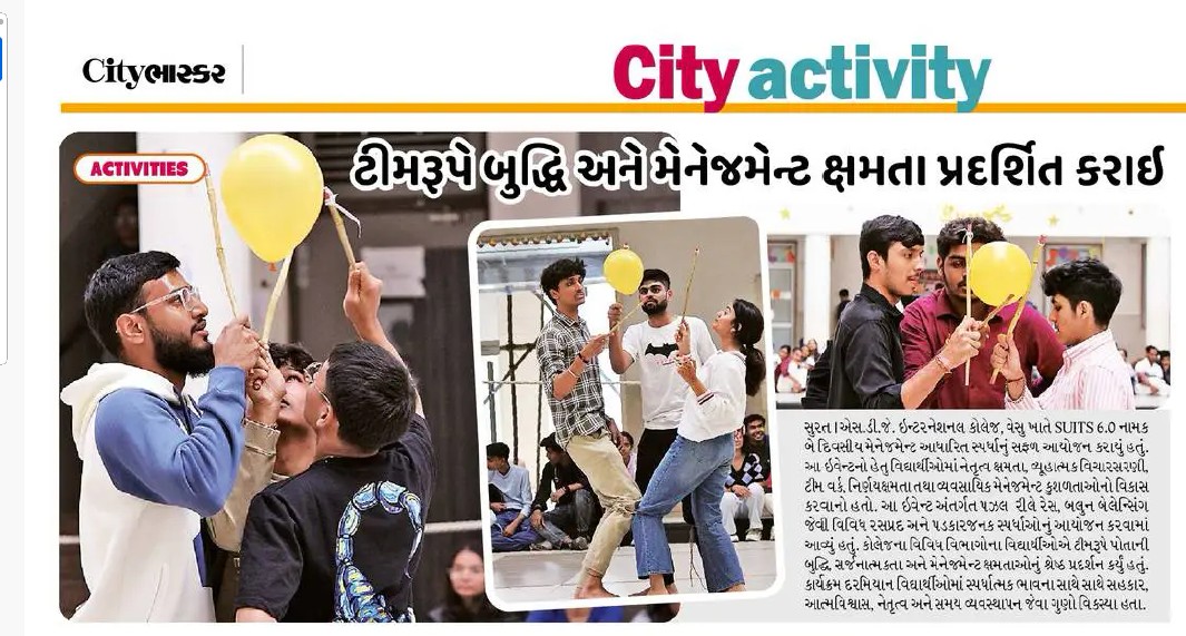 SUITS 6.0 Receives Press Coverage in City Bhaskar